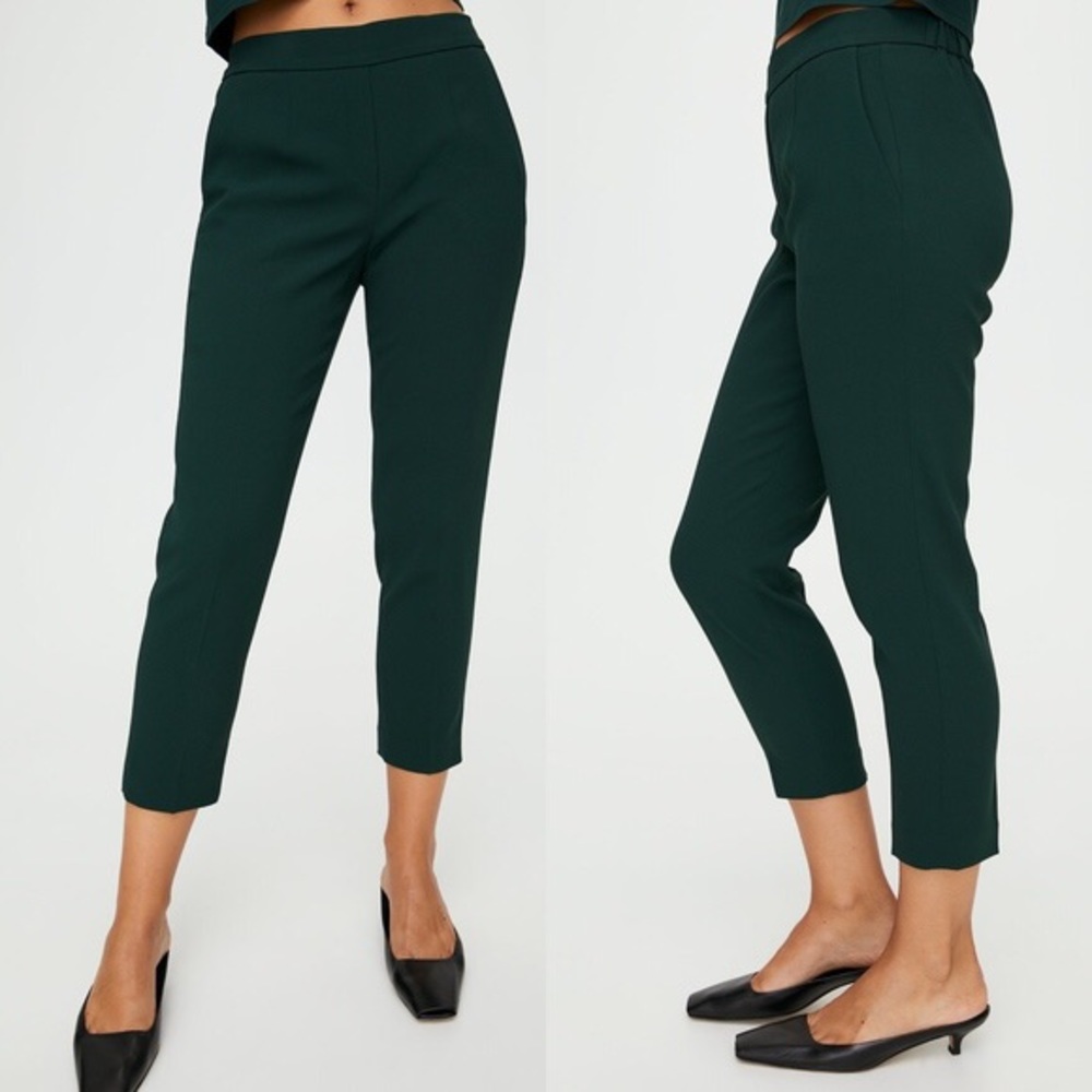 Aritzia connan pant forest green